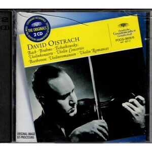 David Oistrach 2 CD Set The Originals Violin Concertos & Romances